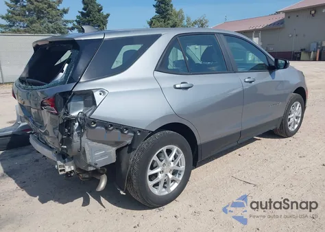 2024 Chevrolet Equinox Awd Ls z USA, uszkodzony, nr VIN 3GNAXSEG1RL107745